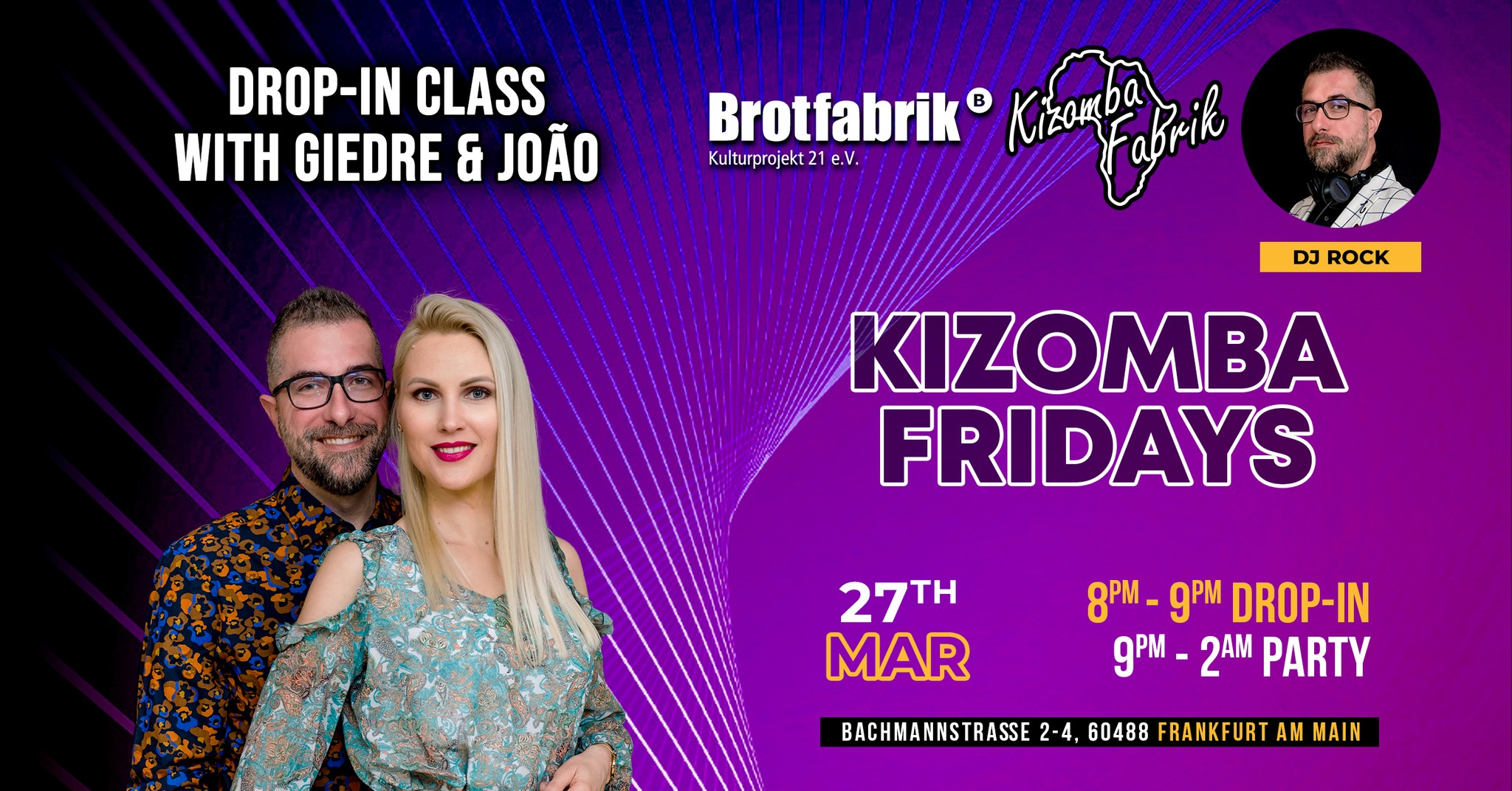 Kizomba Friday - 27th March 2026